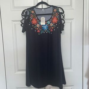 Made with ❤️ cold shoulder dress